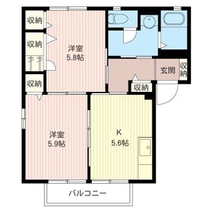 メゾン・ド・ベルＤ 202号室