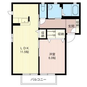 ベルナティオＡ 102号室