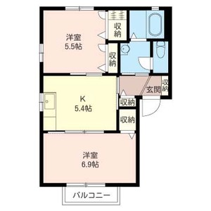 ヴィルドミールＡ 102号室