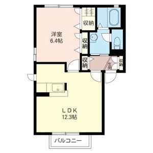 サザンシュロスⅡＡ 102号室