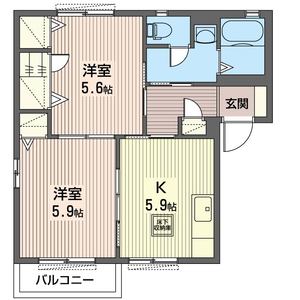 グランパルクＤ 102号室