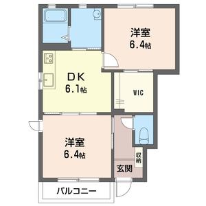 クレセールⅠ 101号室