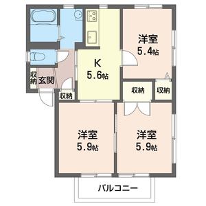 クレールハイツ　Ａ 201号室