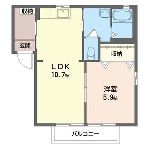 メゾン・ド・プリン　Ｂ 201号-16