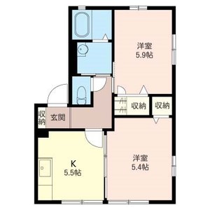 ソシア　Ｅ 101号室