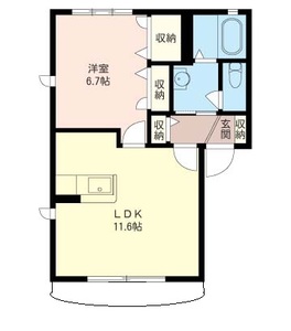 ラ・フィオ－レＢ 102号室