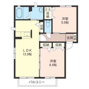 エリアントＢ 202号室