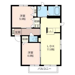 パルティールＤ 201号-6