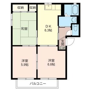 メゾンＳＡＫＵＲＡ 201号室