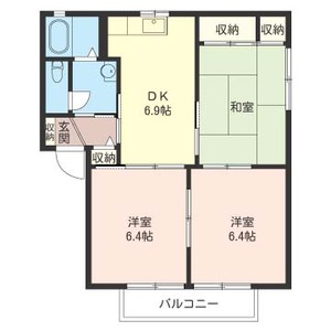 ヴィラ・コンフォートＢ 201号室