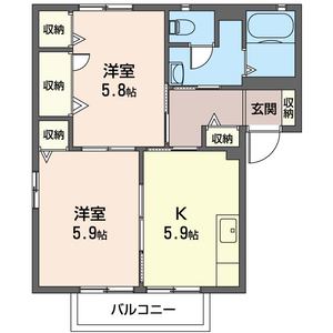 メゾン・ド・Ｃ　Ⅱ 201号-16