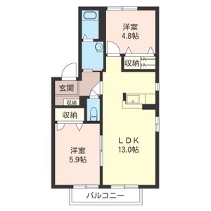 クレスト・ｙ　Ａ 102号室