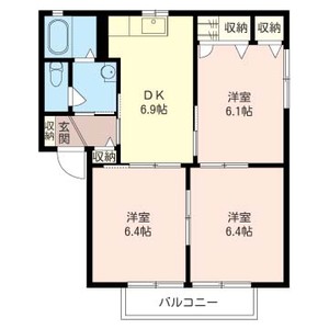 グランヴェール　Ｂ 202号室