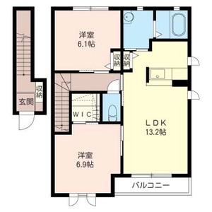 クレール・ヴィラ　Ｂ 203号室