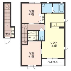 マロンフィールド　Ａ 203号室