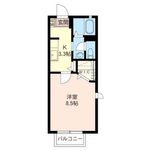 シティーハイムＷＩＮＧ田彦Ａ 101号室