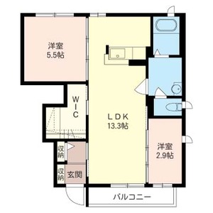 レイクヴィラ御茶園　Ｄ 101号-16