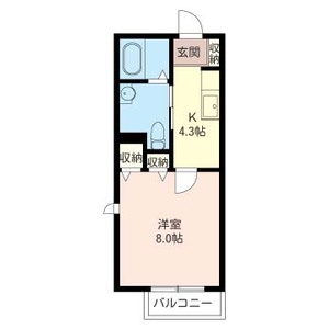 クランシューズ西原 105号室