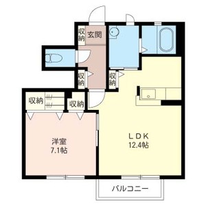 フォレスト富士山　Ａ 102号室