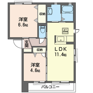ｃｏｎｆｏｒｔ　Ｂ 102号室