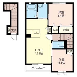 ヴィラ・クレストＡ 202号-16