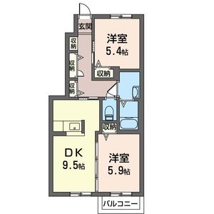 ウィステリアガーデン 105号室