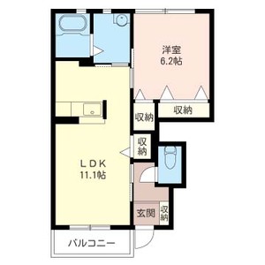 Ａｍａｚｉｎｇ　Ｃｏａｔ　Ⅰ 102号室