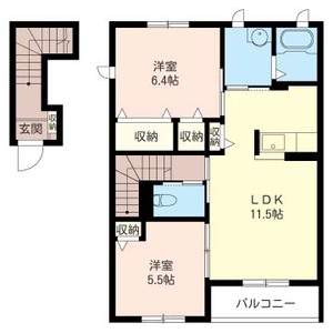 宮原シャーメゾン　Ｂ 201号-16