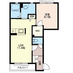 レイクシティー御茶園　Ｅ 102号室