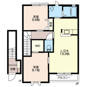 フラワーヒルズC 202号-6