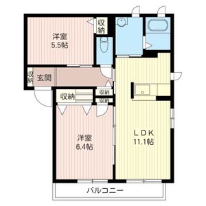 パストラーレＡ 201号室