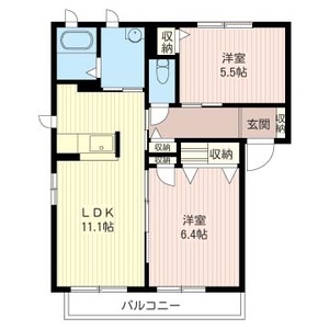 パストラーレＣ 202号室