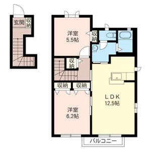 クレール・ド・リーブＡ 201号室