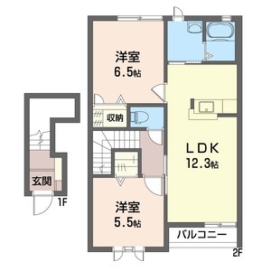 メゾン・アンダルシアＢ 205号室