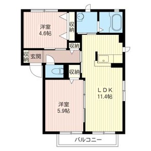 アプリーコＡ 201号室