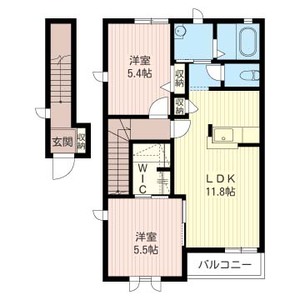 クレストシエルＢ 205号室
