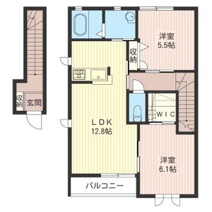 プラージュＢ 203号室