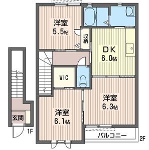 シャルマンＦ 203号室