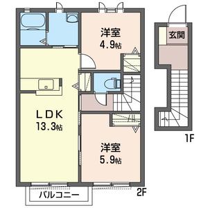 オレンジガーデン　Ｂ 203号室