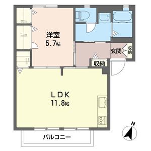 シャルマン・ミューＢ 201号室