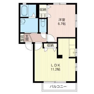 シャトーＹＯＫＯＴＡ 201号室