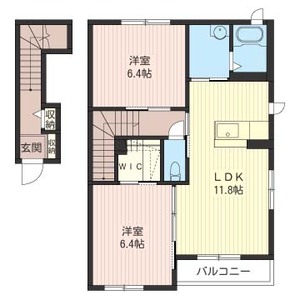 ＣＲＥＣＣＥＯ大光寺Ａ 201号室