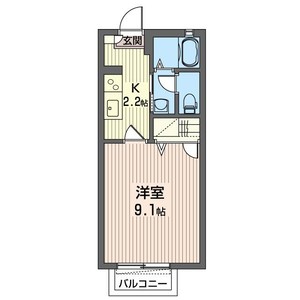パークサイド東城南Ｂ 205号-16