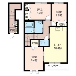 ディアコートみどりＡ 202号室