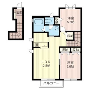 パルテノン富士見Ａ 203号室
