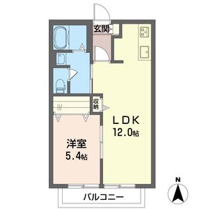 ラフィーネＢ 202号室