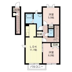 シャーメゾン・コスモスＡ 203号室