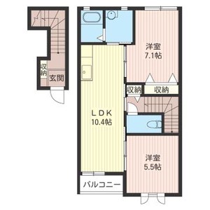 サンパティーク 202号室