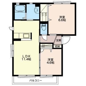 クレールメゾンＡ 202号室