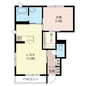 シャーメゾン・ピスタＢ 102号室